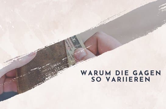 infos zur Gagenpolitik