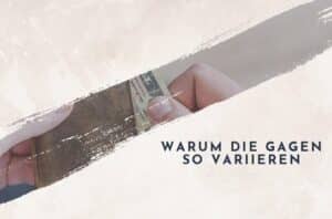 infos zur Gagenpolitik