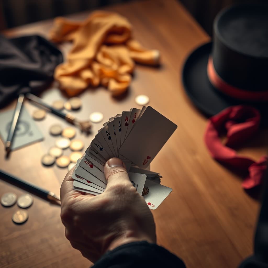 Zaubern lernen und Zaubertricks üben, hier gibts Tipps wie man Zauberer wird.